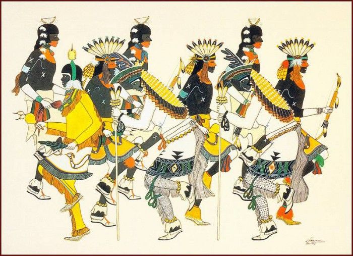 lrs Herrera Joe( See Ru) Cochiti Elk Dance.  , 