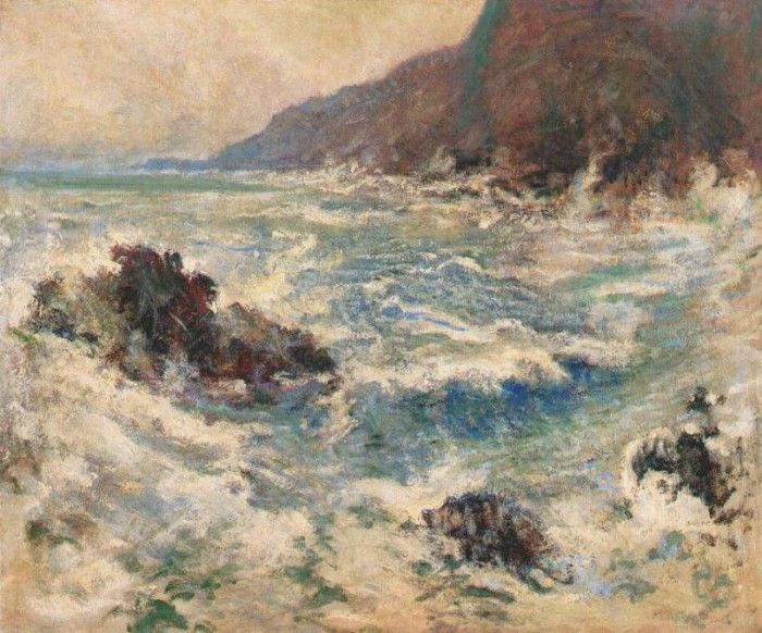 twachtman sea scene 1893. Twachtmann,  