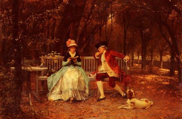 Adan Louis Emile The Suitor. ,  