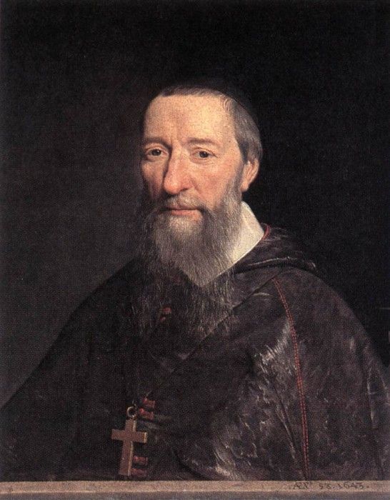 Champaigne Portrait of Bishop Jean Pierre Camus. ,  