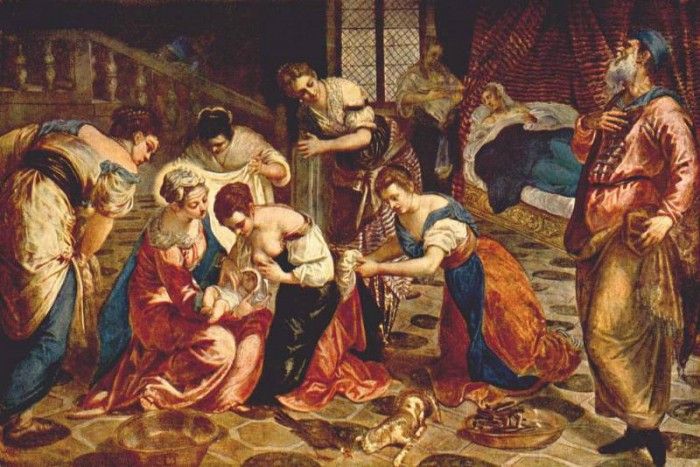 The Birth of St. John the Baptist WGA. , 