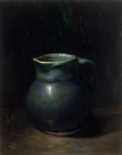 007 Blue Pitcher.  