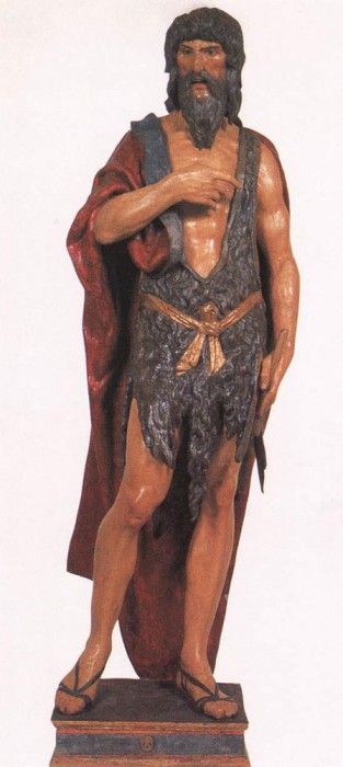 FRANCESCO DI GIORGIO MARTINI St John The Baptist 1464.    