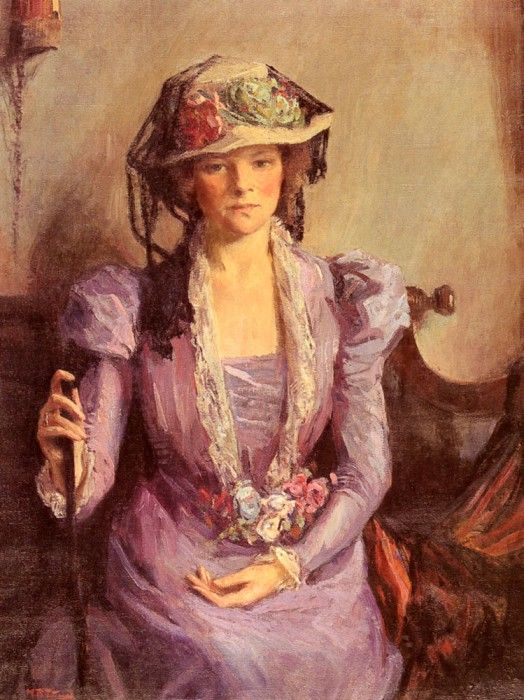 Titcomb Mary Bradish The Lady In Lavender. Titcomb,  Bradish
