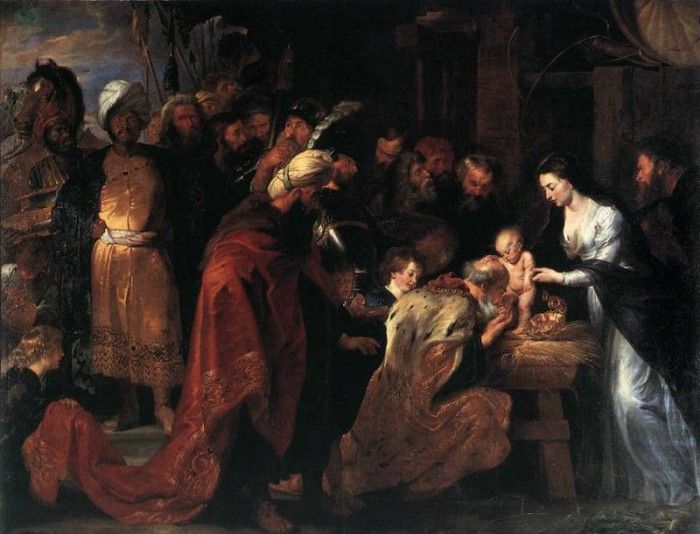 Rubens Adoration of the Magi. ,  