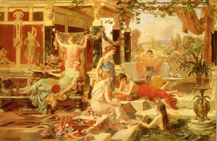 Oberhausen Emmanuel The Roman Bath. , 