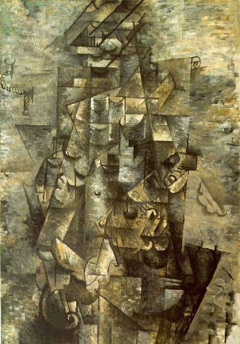 Braque Man with a Guitar, 1911. MOMA NY. , 