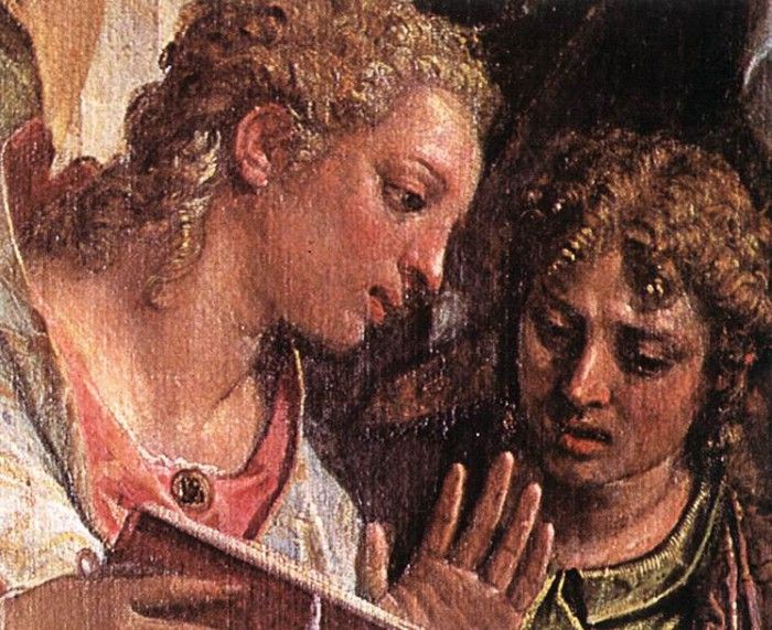 Veronese The Marriage of St Catherine detail1. , 