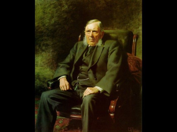 Portrait of the Honourable William Swanson MLC 1901 127.5x102cm. , 