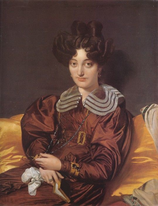 Ingres Madame Marie Marcotte. ,   