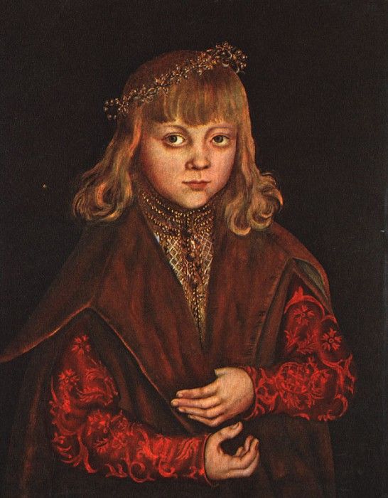 CRANACH Lucas the Elder A Prince Of Saxony. ,  