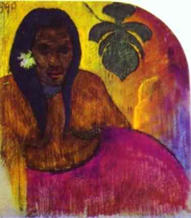 Gauguin - Tahitian Woman. , 