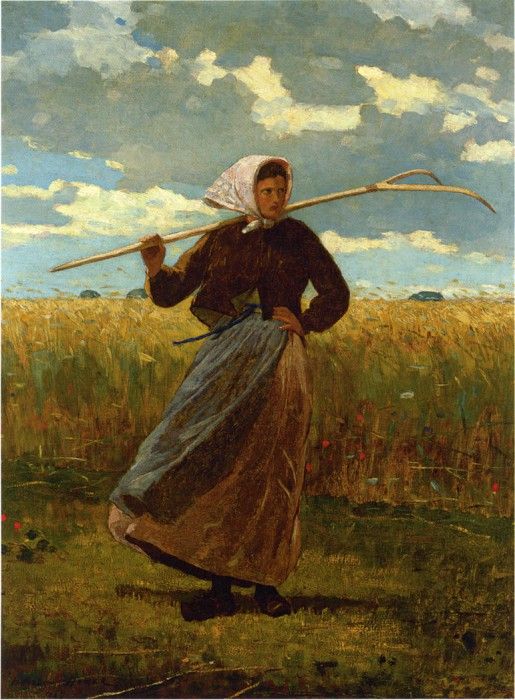 Homer Winslow The Return of the Gleaner. �����, �������