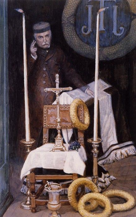 Tissot Portrait of the Pilgrim. Tissot Jacques Joseph