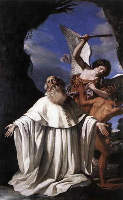 Guercino St Romuald. ,   