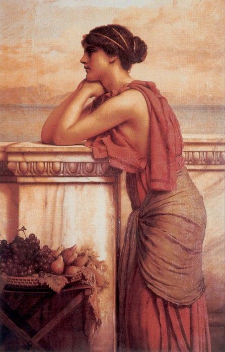 Godward By the Wayside 1912. ,  