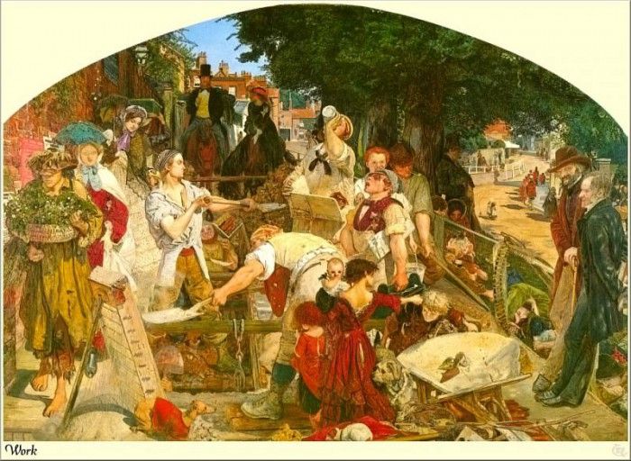 Republica SWD 036 Ford Madox Brown-Work.   