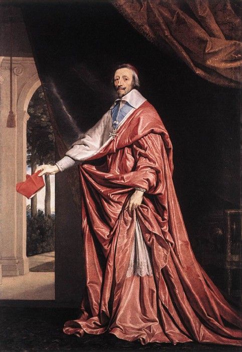 Champaigne Cardinal Richelieu. ,  