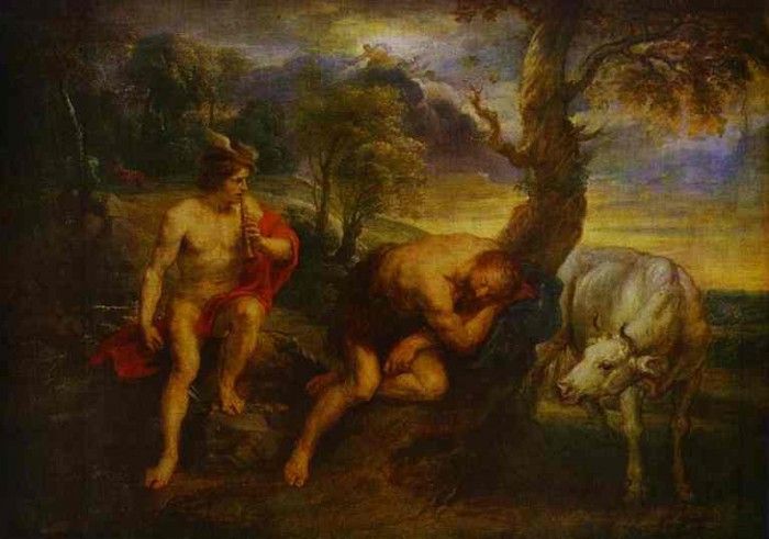 Peter Paul Rubens - Argus and Mercury. ,  