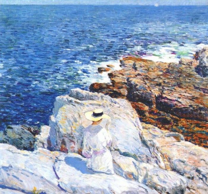 hassam south ledges, appledore 1913. , 