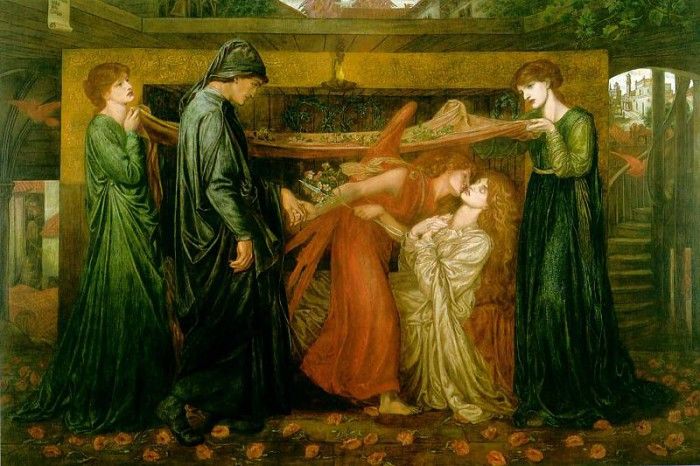 Dantes Dream at the Time of the Death of Beatrice. ,  