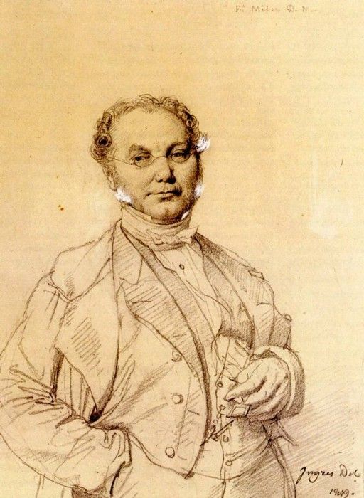 Ingres Dr. Francois Melier. ,   