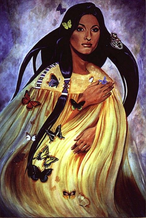 lrs Rons L Kent Butterfly Woman. Rons, L 