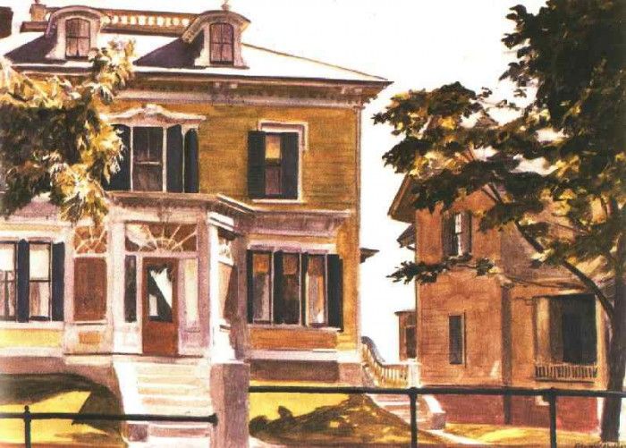 Hopper Davis House, 1926, Private collection. , 