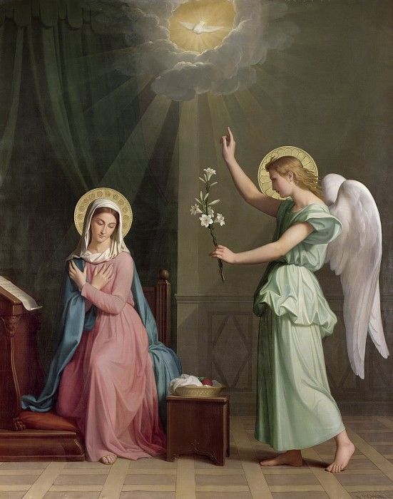  [The Annunciation] 1859. , 