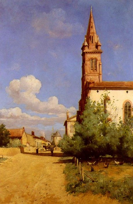 Garibaldi Joseph A Village In Provence. , 