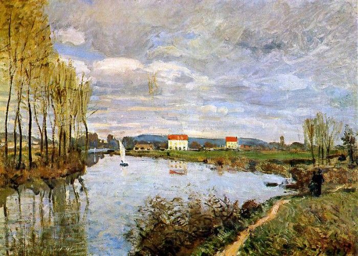 Sisley Alfred The Seine at Argenteuil Sun. , 