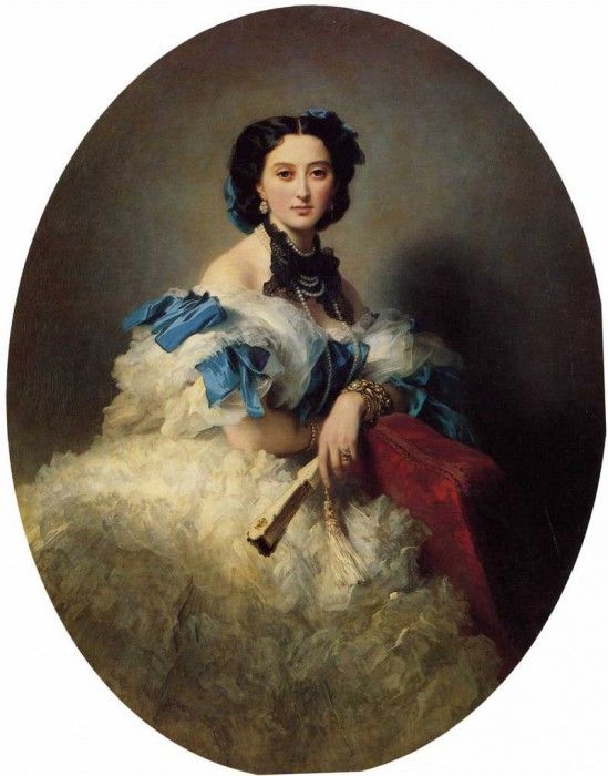 Winterhalter Franz Xavier Countess Varvara Alekseyevna Musina Pushkina. ,  