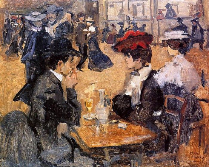 Israel Isaac Cafe dansant, Moulin de la Galette. Israels, 