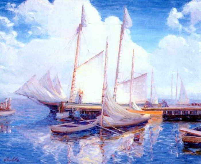 rolle wharf, leonardtown, maryland c1920. �����