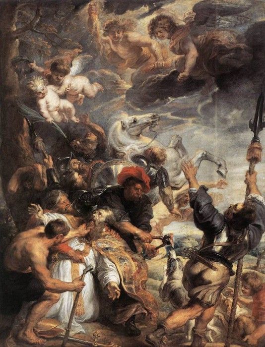 Rubens The Martyrdom of St Livinus. ,  