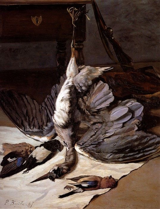Bazille Frederic The Heron. , 