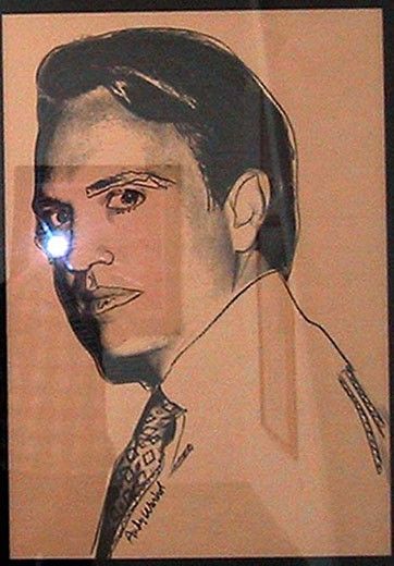Warhol - Carter Burden (brown). , 