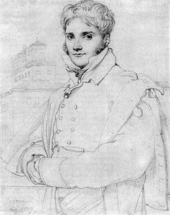 Ingres Merry Joseph Blondel. ,   