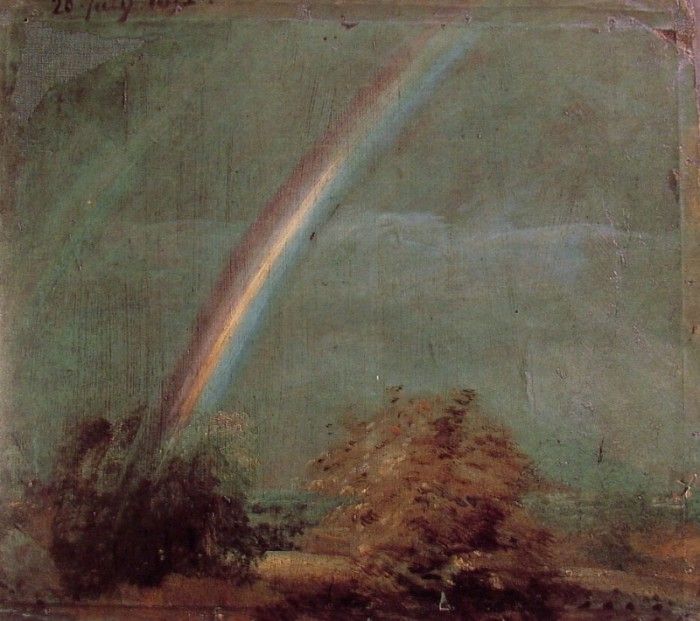 1812 Landscape with a Double Rainbow.  