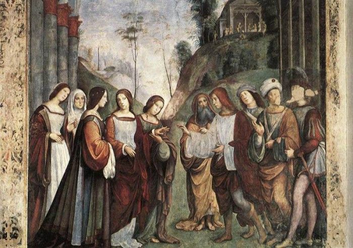 FRANCIA Francesco The Marriage Of St Cecily. , 