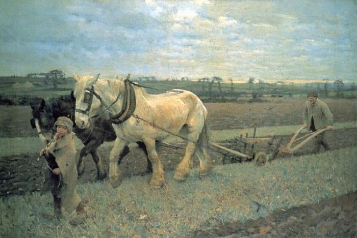 Ploughing. , 