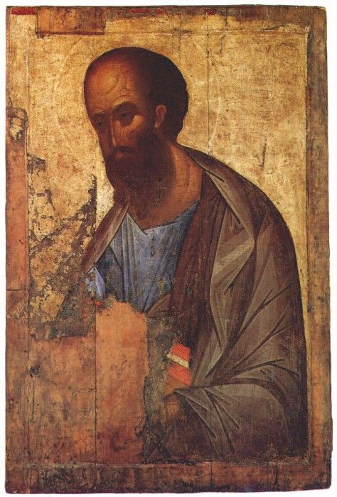 rublev st-paul-the-apostle 1410s. , 
