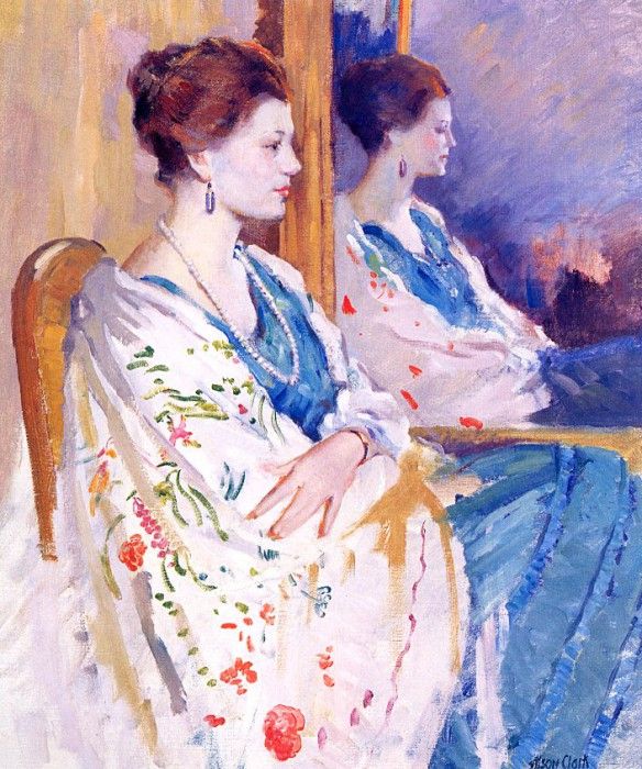 Clark, Alson Skinner - Medora with Mirror (end. ,  