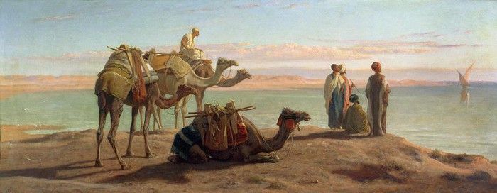 Waiting for the Boat Gulf of Suez. , 