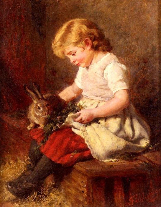 Schlesinger Felix The Pet Rabbit.  