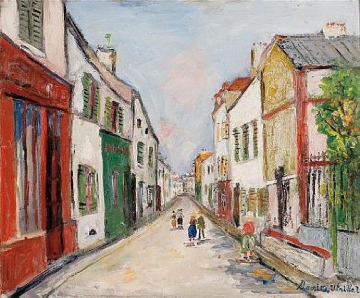 La rue damiette a Sannois 1937. , 