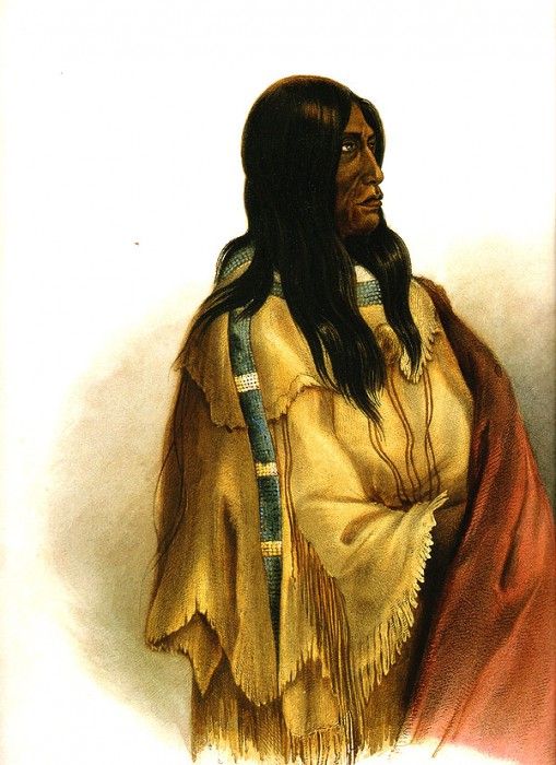 Tna 0029 Woman of the Snake-Tribe KarlBodmer, 1832 sqs. , 