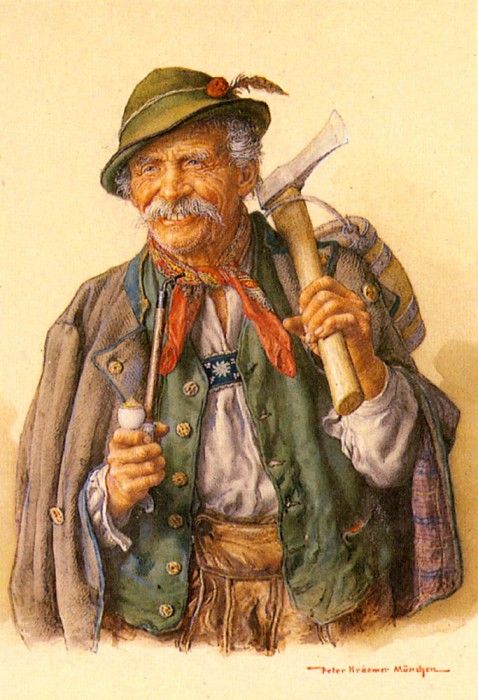 Kraemer Peter Woodcutters Mountaineers and Hunters. , 
