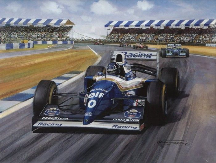 Cma 099 1994 damon hill wins the british GP at silverstone.  