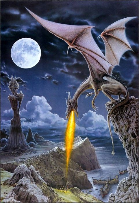 f poster Robin-Koni Dragon-Spit xl. , 